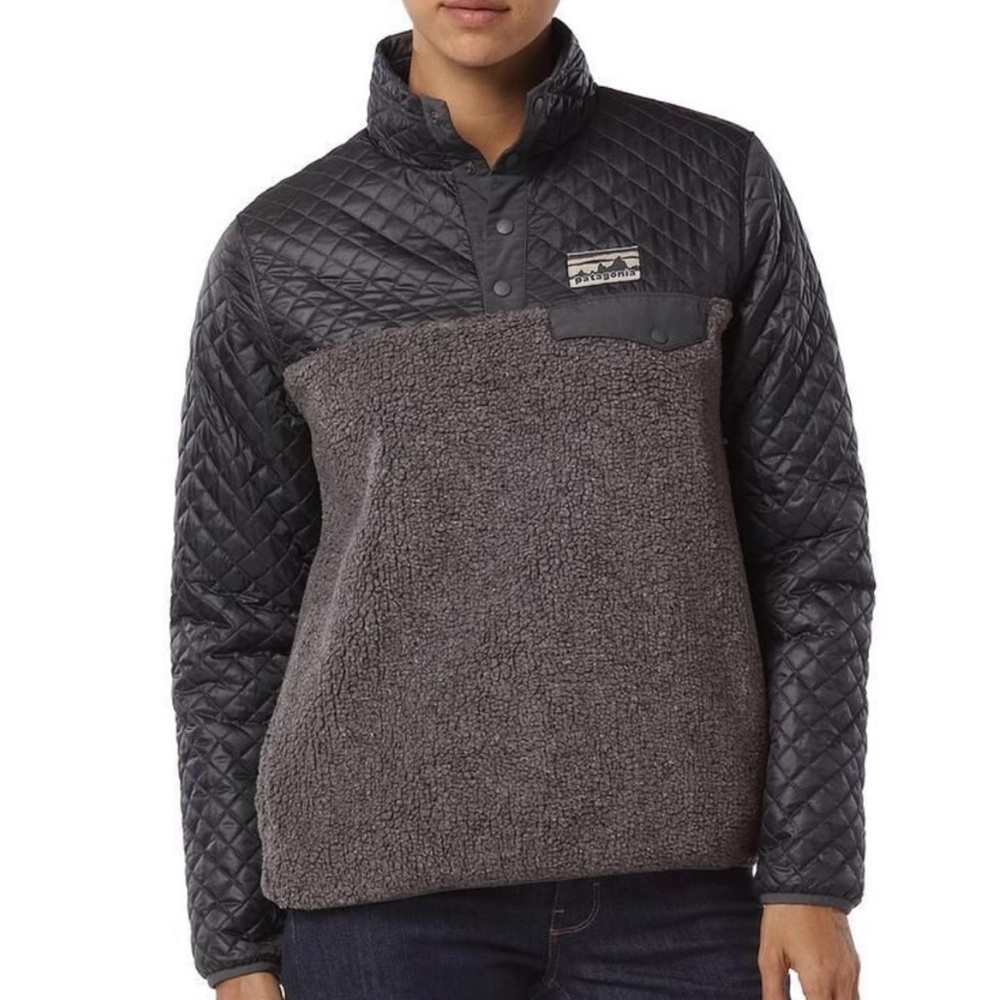 Patagonia Mixed Snap-T Jacket Fleece Pullover